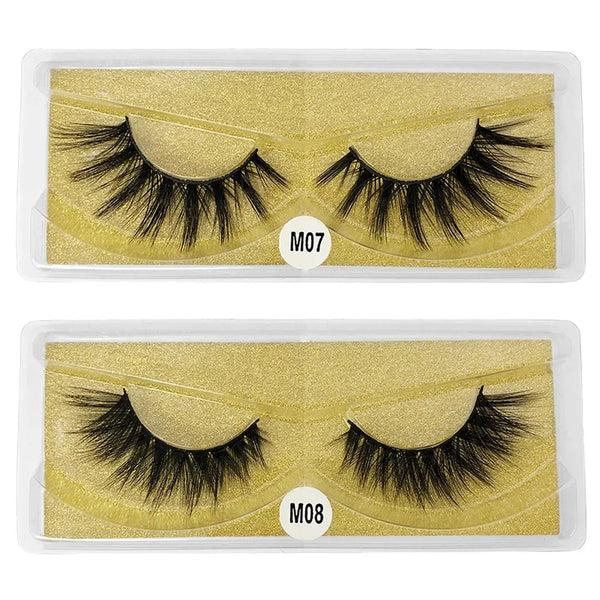 30 Pairs 3D Faux Mink Lashes - Wholesale Bulk Faux Mink Eyelashes