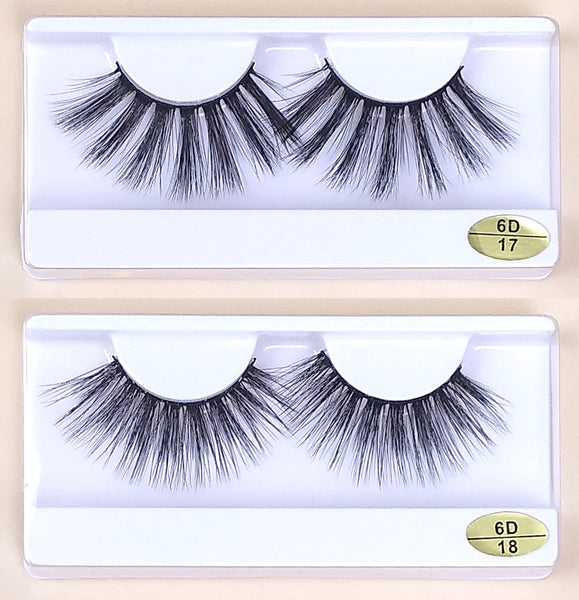 10/20/30/50/100 pcs 25mm Bulk Wholesale Long Eyelashes