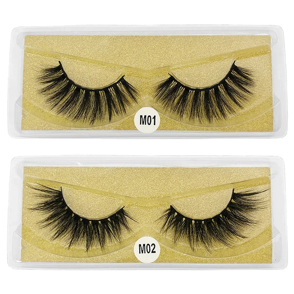 30 Pairs 3D Faux Mink Lashes - Wholesale Bulk Faux Mink Eyelashes