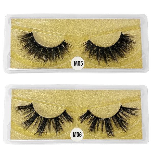 30 Pairs 3D Faux Mink Lashes - Wholesale Bulk Faux Mink Eyelashes