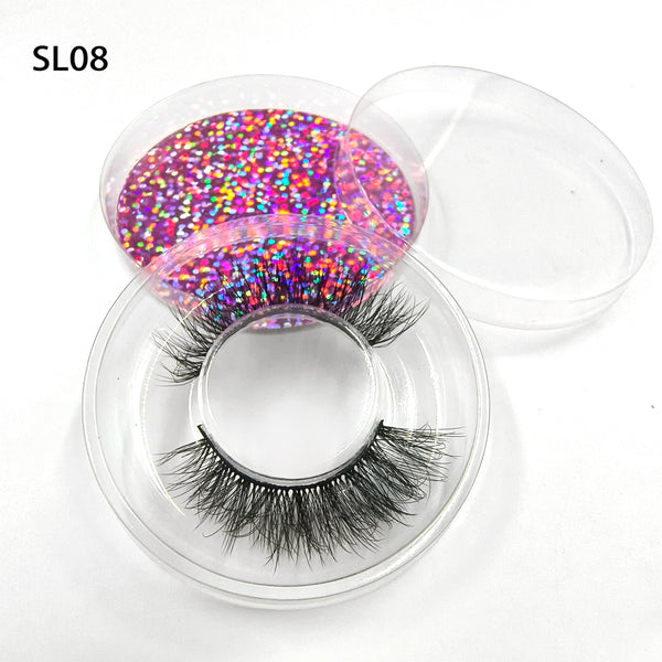 Custom Logo Bulk Wholesale Eyelashes 30/50/100 Pairs - Faux 3D Mink Lashes - Wholesale Eyelashes