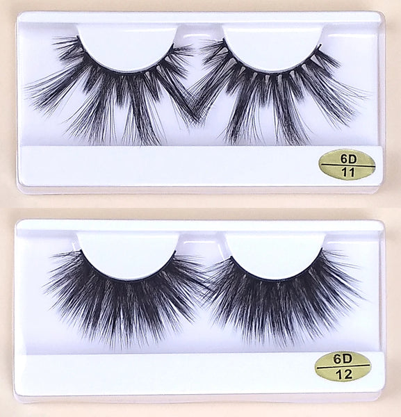 10/20/30/50/100 pcs 25mm Bulk Wholesale Long Eyelashes